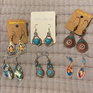 Earring Bundle! Six Pairs!